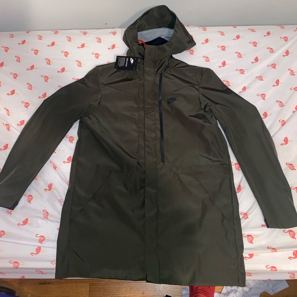 Nike tech rain jacket